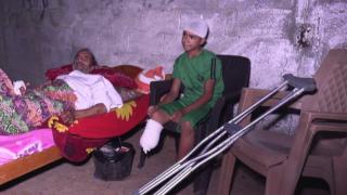 Gazze'deki saldırılardan kurtarılanların çoğu ampute oluyor