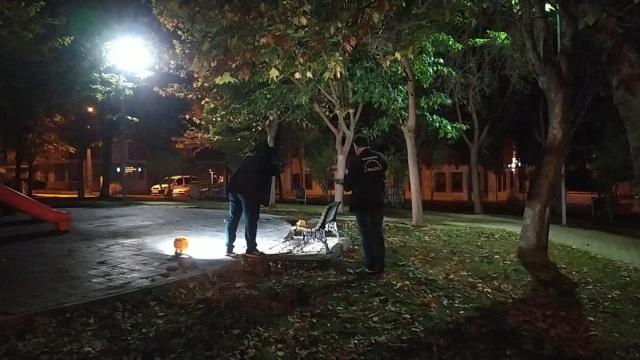 �orum'da abi karde� aras�nda b��akl� kavga: 2 yaral�