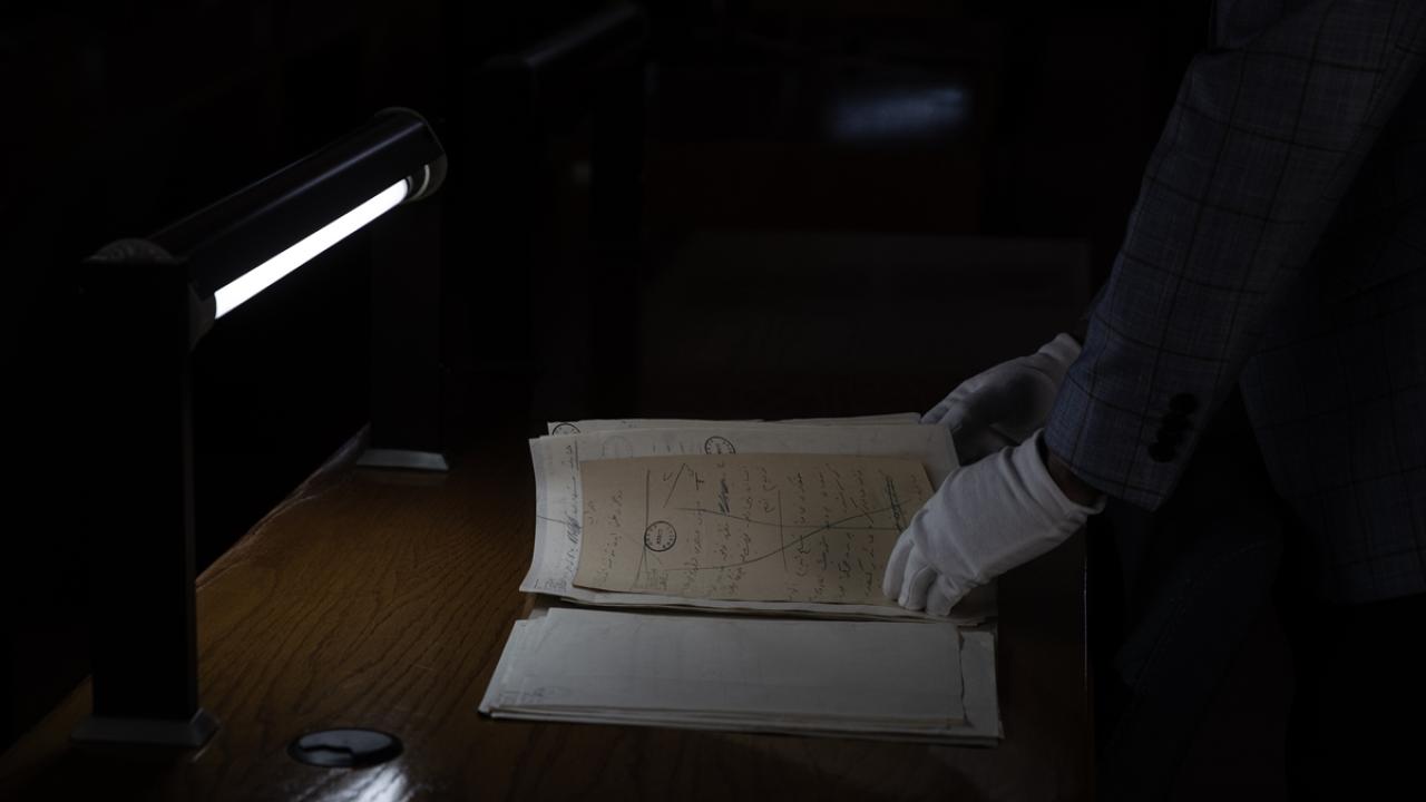 "Son derece titiz bir şekilde bütün bu notlarını tutmuş"