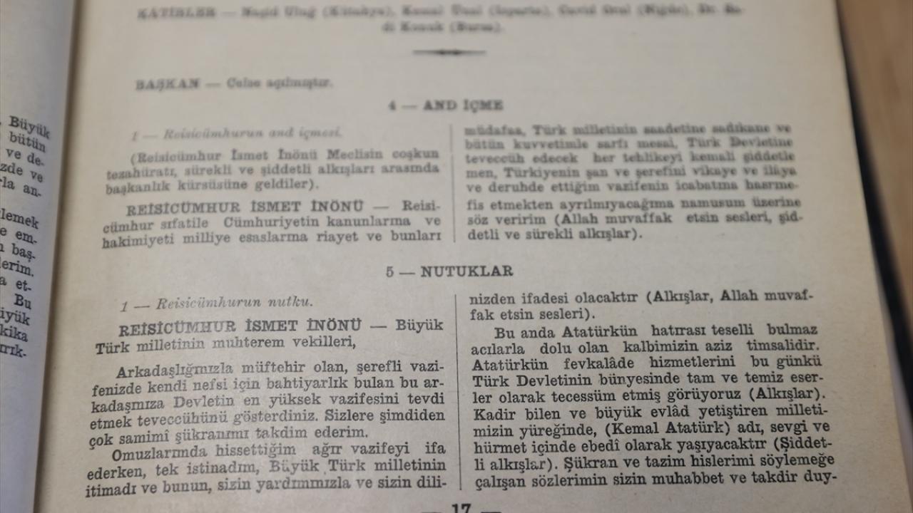 "Kemal Atatürk adı, sevgi ve hürmet içinde ebedi olarak yaşayacaktır"