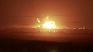 İsrail ordusunun Gazze'ye yönelik yoğun bombardımanı devam ediyor