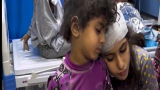 Küçük kız kardeşler de İsrail saldırılarının hedefi oldu