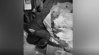 Gazzeli babanın oğluna vedası: Resulallah'a 'ümmetin Gazze halkını yüzüstü bıraktı' deyin