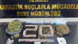 Denizli'de uyuşturucu operasyonunda 4 şüpheli tutuklandı