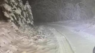 Karabük'ün yüksek kesimlerinde kar etkili oldu