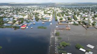 Somali'de nehir taşkını nedeniyle Beledweyne kenti sular altında kaldı