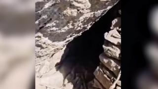 Irak'ın kuzeyinde teröristlerin kullandığı mağara ele geçirildi