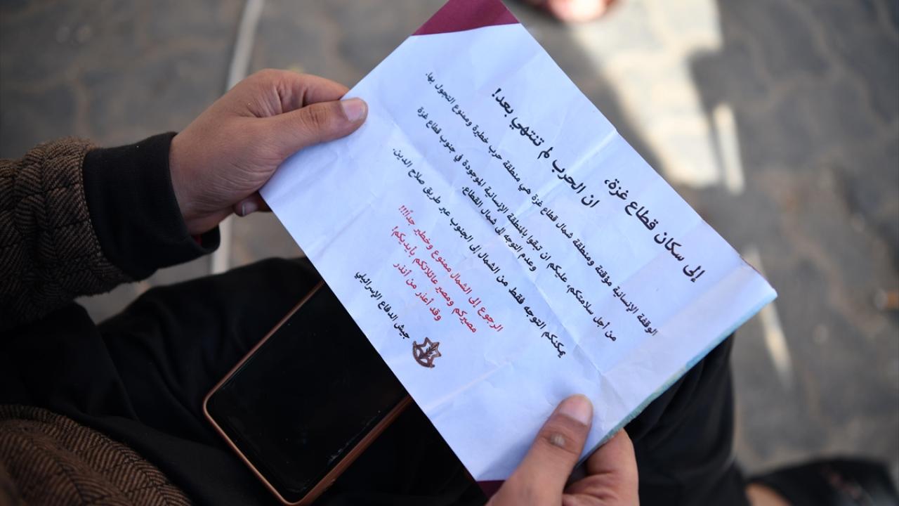 İsrail ordusundan "kuzeye dönmeyin" bildirisi