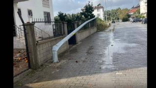 Muğla'da önce hortum sonra yağış etkisini gösterdi