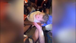 37 günlük Gazzeli bebek enkaz altından böyle kurtarıldı