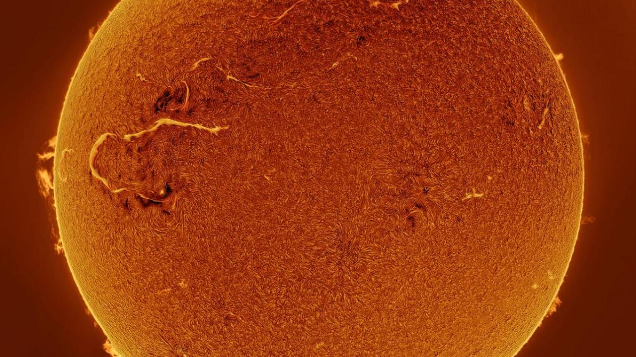 Türk astrofotoğrafçı Güneş fotoğrafı ile ödül kazandı