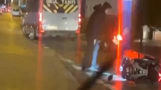 Bursa'da fırtına vatandaşlara zor anlar yaşattı