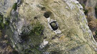 Tarihi Ambar Kalesi'nin kalıntıları Urartulardan izler taşıyor