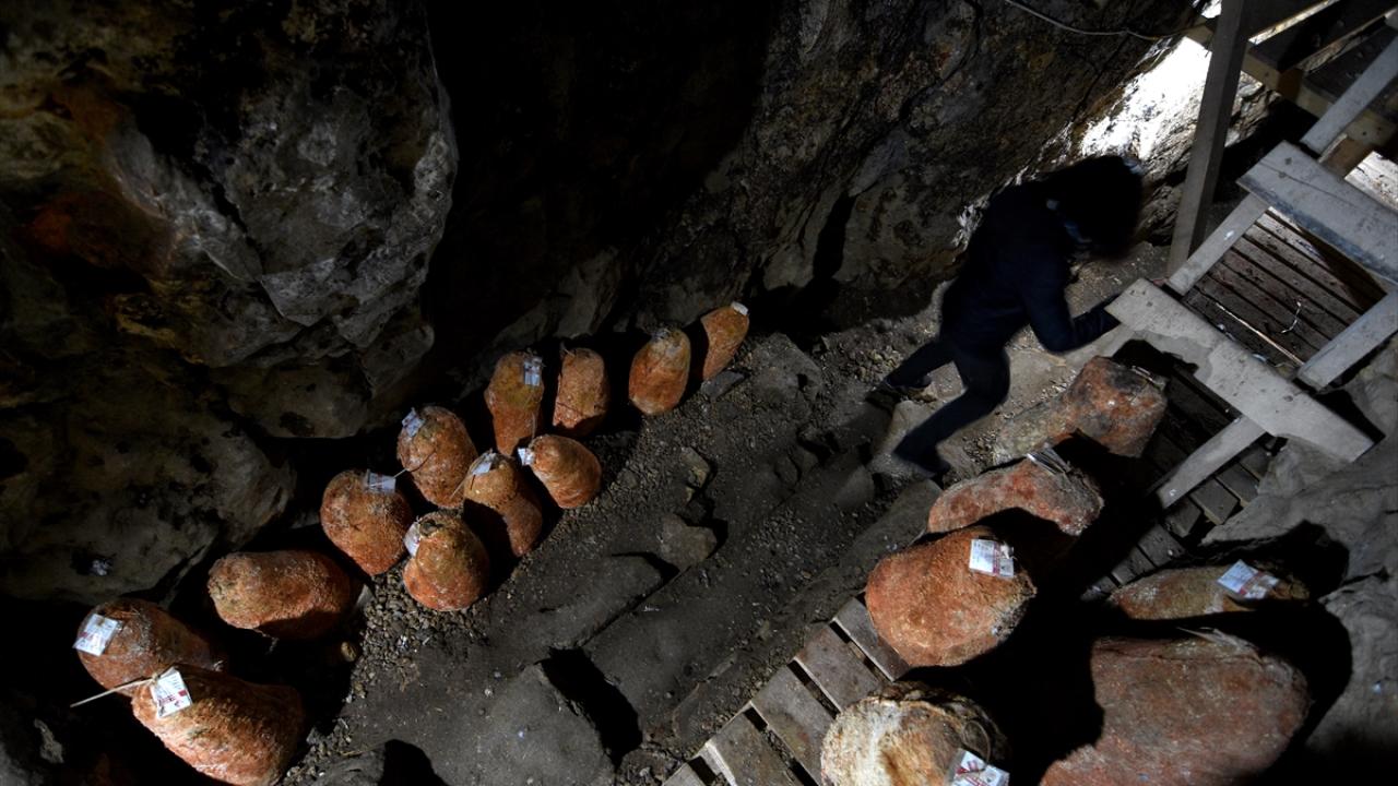 "Mağaranın kapasitesi 43 ton"