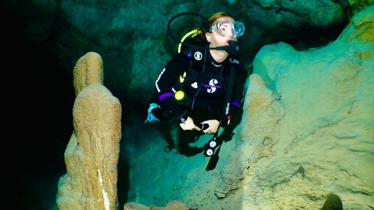 "Sırf bu mağara için Hatay`ı, Keldağı`nı ziyaret etmek isteyen binlerce dalgıç var"