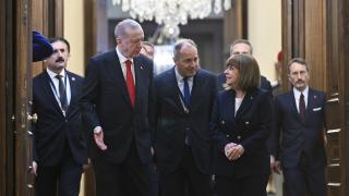 Cumhurbaşkanı Erdoğan Atina'da