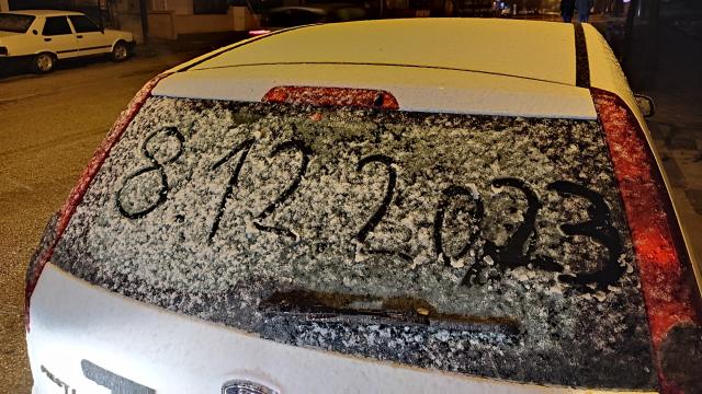 Marmara'da kar ya���� ba�lad�