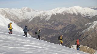 Sultan Baba Dağı kış tırmanışı için dağcıları ağırlıyor