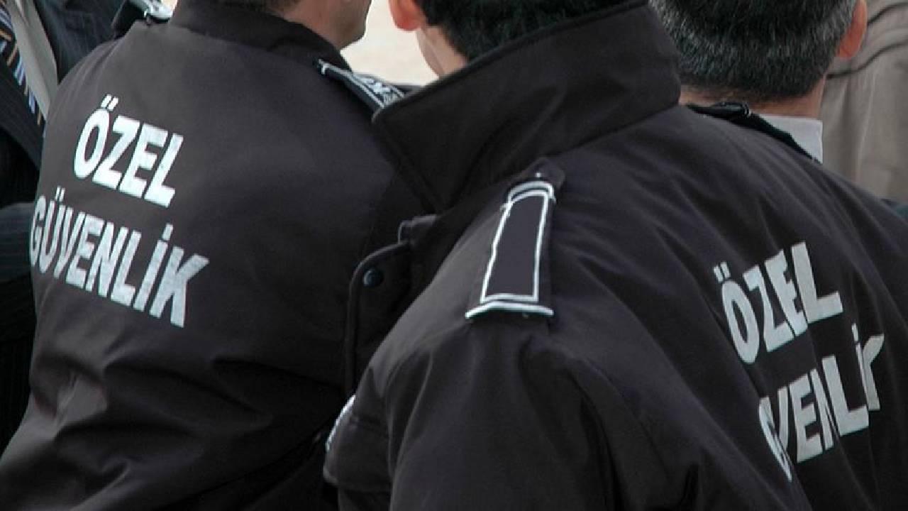 Özel güvenlik görevlisi