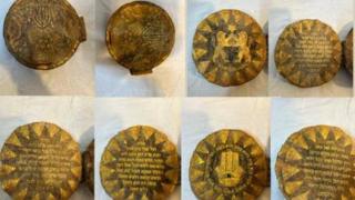 Diyarbakır'da 1400 yıllık olduğu değerlendirilen altın yazma İbranice kitap ele geçirildi