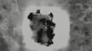 İsrail ordusu, yeni saldırıların görüntülerini yayınladı