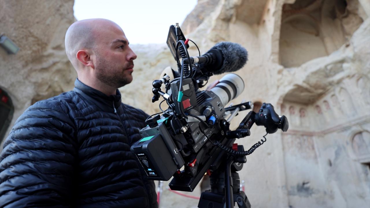 "Kapadokya`nın çarpıcı manzarası var"