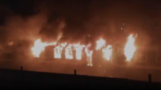 Bangladeş'te tren vagonları ateşe verildi: 4 ölü