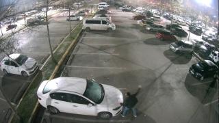 Parke taşıyla 35 aracın camını kırdı