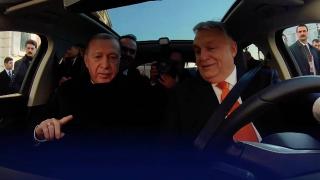 Cumhurbaşkanı Erdoğan, Macaristan Başbakanı Orban'a Togg deneyiminde eşlik etti