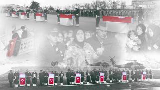 Türkiye şehitlerini uğurladı
