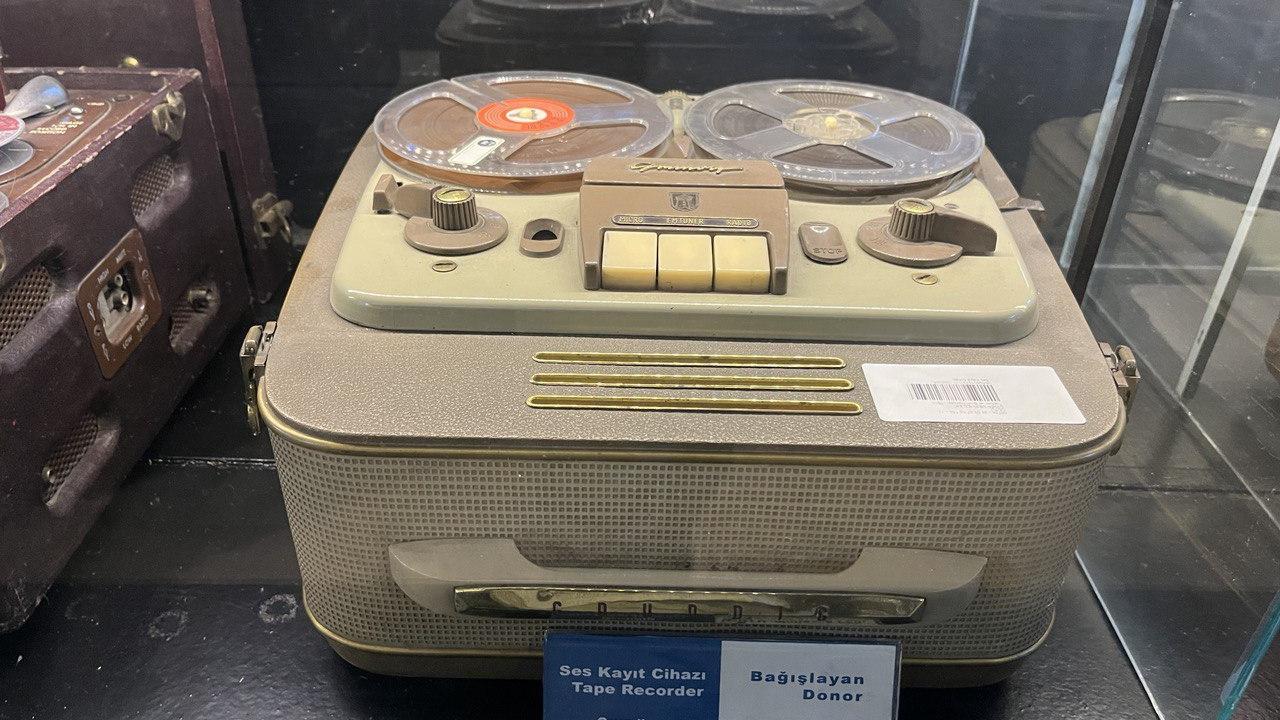 Ses kaydı için bavul