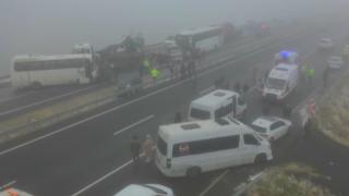 Son 1 ayda 14 ilde 24 sis kazası oldu