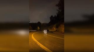 Virajlarda drift yapan sürücü cezasız kalmadı