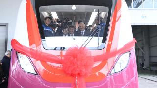 Sürücüsüz yerli tren seti raylara çıkmaya hazır