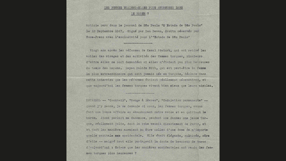 "Türk kadınları, kendi yeteneklerini kanıtladı"
