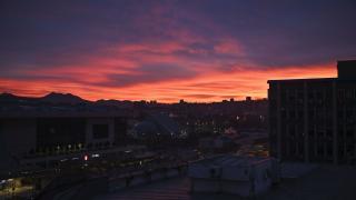 Ankara'da gün doğumu