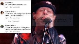 Karaborsacıların konser fırsatçılığı