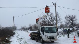 Tekirdağ'da "enerji timleri"nin yoğun kış mesaisi başladı