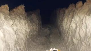 Bingöl'de kar kalınlığı 4 metreye ulaştı