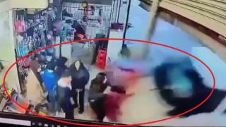 Kontrolü kaybeden sürücü markete daldı: 5 yaralı