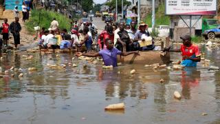 Kongo Demokratik Cumhuriyeti'nde aşırı yağışlar sele neden oldu