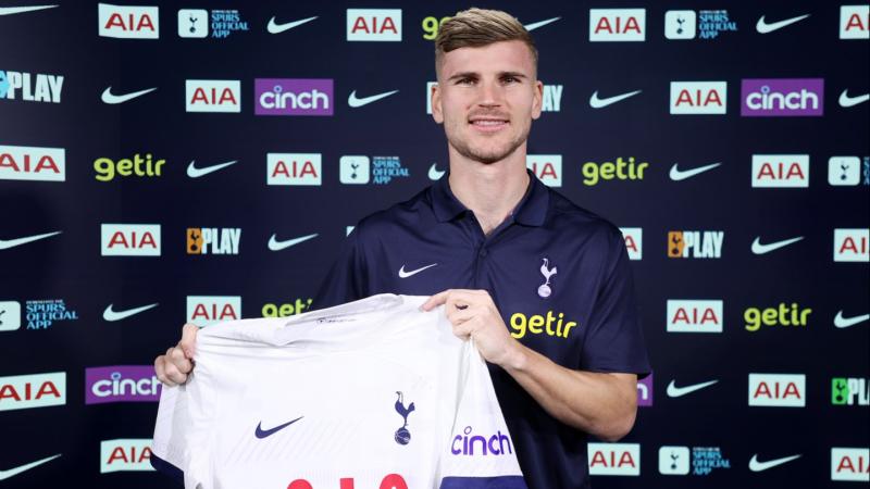 Tottenham, Timo Werner'i sezon sonuna kadar kiralad�