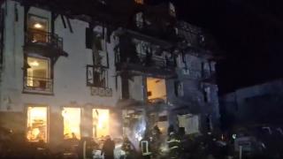 Ukrayna'daki AA ekibinin kaldığı otel füzelerin hedefi oldu