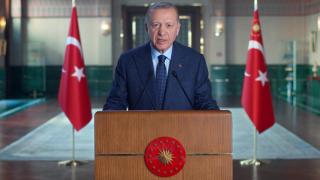 Cumhurbaşkanı Erdoğan: Tarihi bir ana şahitlik ediyoruz