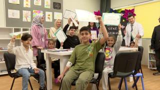 Hastane okulda karne heyecanı