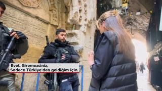 İsrail güçleri, TRT Haber'i Mescid-i Aksa'ya almadı