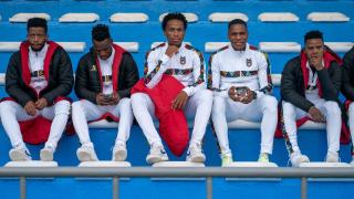 Güney Afrika takımı ilgi odağı oldu