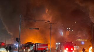 Moğolistan'da 60 ton sıvılaştırılmış gaz yüklü tanker patladı