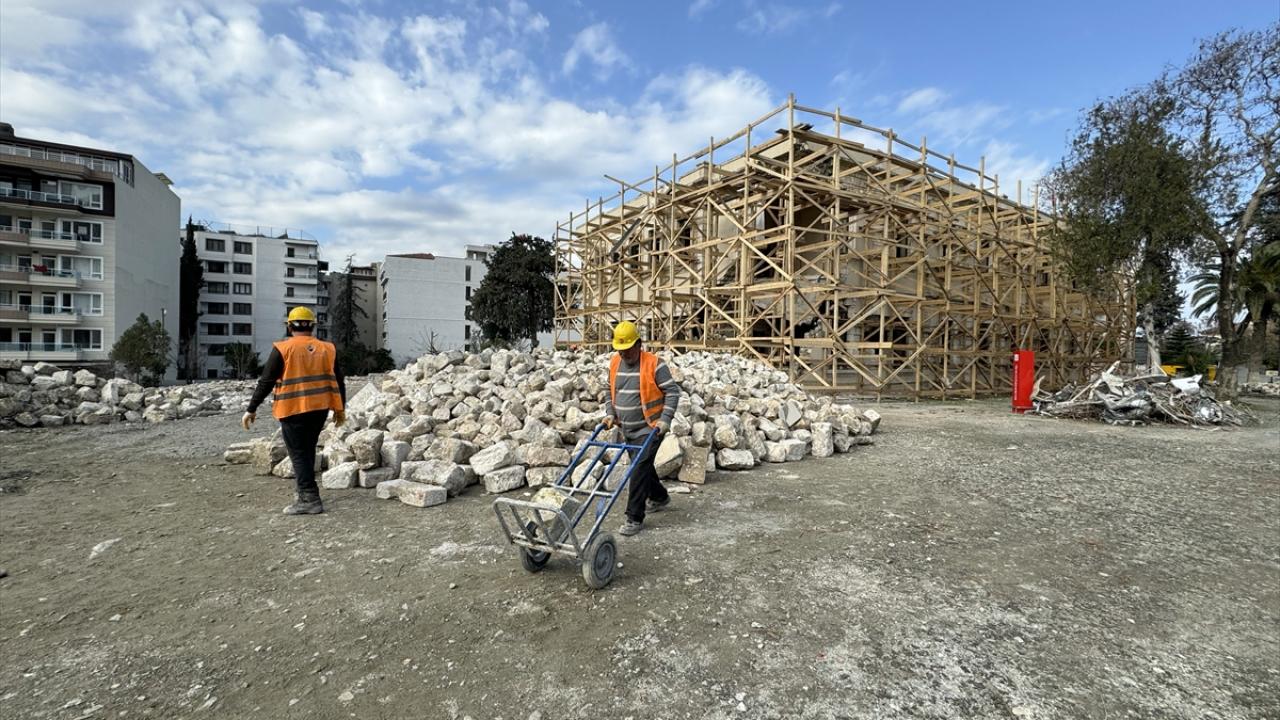 Tarihi valilik binasındaki çalışmalar