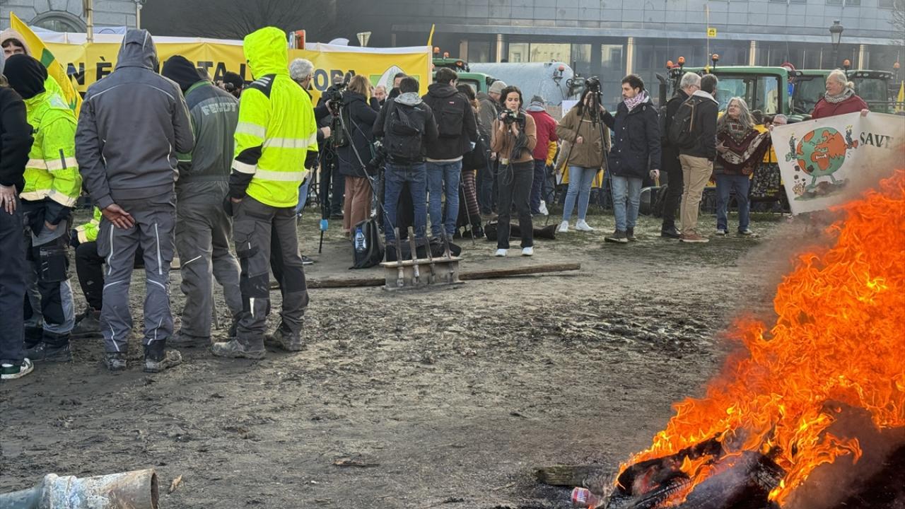 Avrupa`da çiftçi protestoları